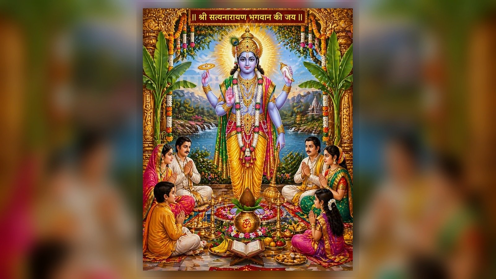 Traditional devotional cultural image